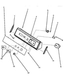 Graphics panel, control hood & controls
