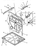 Rear frame and frame base