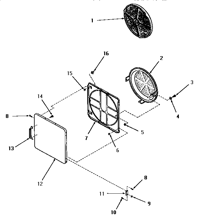 Loading door