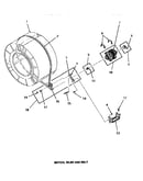 Motor, idler & belt