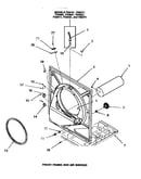 Front frame & air shroud