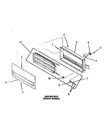 Heater box