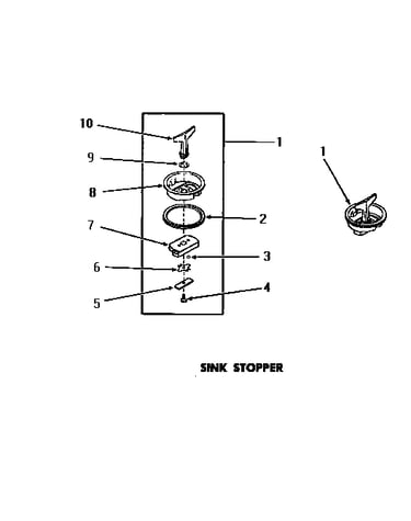 Sink stopper