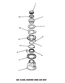 Sink flange, mounting rings & boot