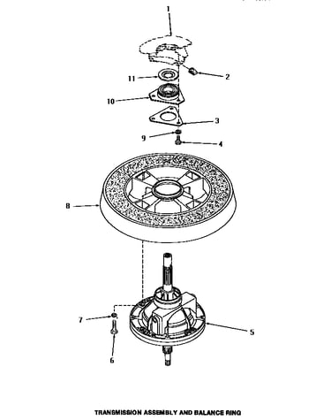 Transmission assembly & balance ring