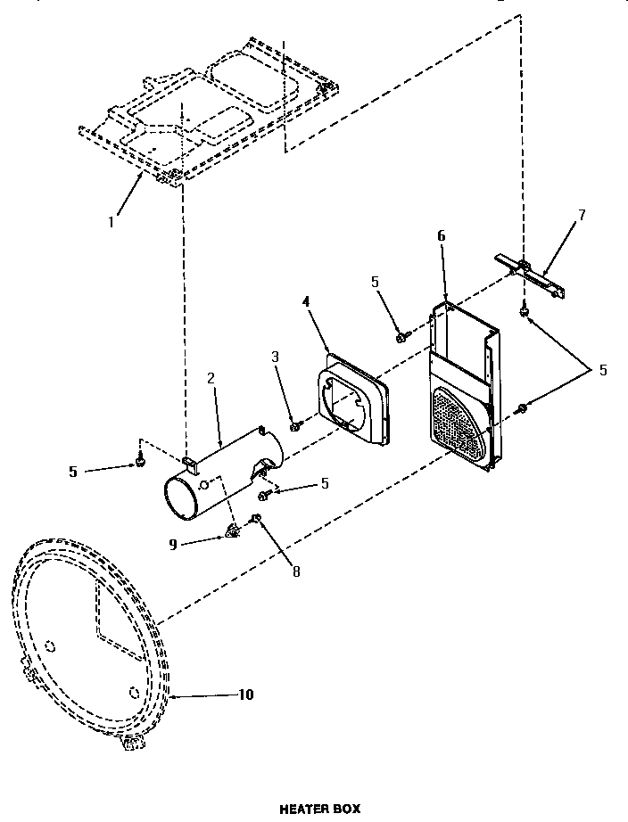 Heater box