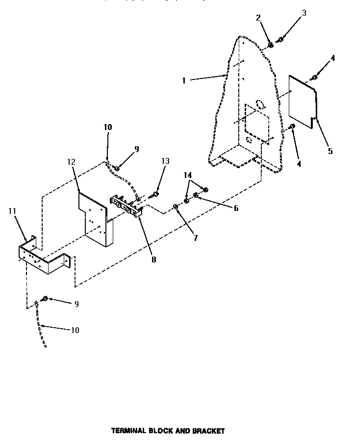 Terminal block & bracket
