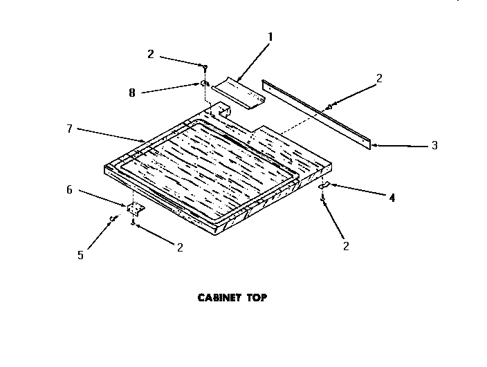 CABINET TOP