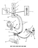 Inlet valve, water inlet & hoses