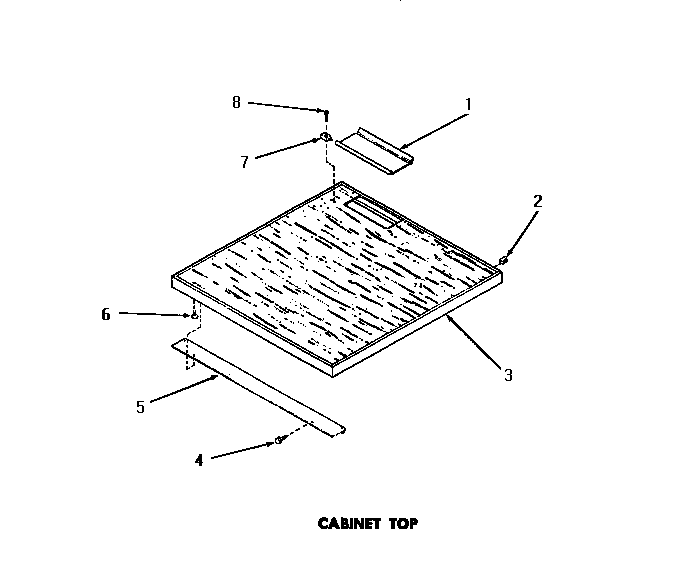 CABINET TOP