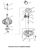 33227 transmission assembly components