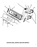 Graphics panel, control hood & controls