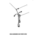 Speed Queen AWM651 wire harnesses & power cord diagram