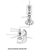 Agitator, drive bell & seal seat