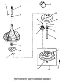 33227 transmission assembly components