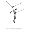 Speed Queen AA5420 wire harnesses & power cord diagram