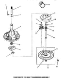 33227 transmission assembly components
