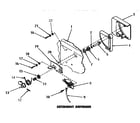 Speed Queen DC5600 detergent dispenser diagram