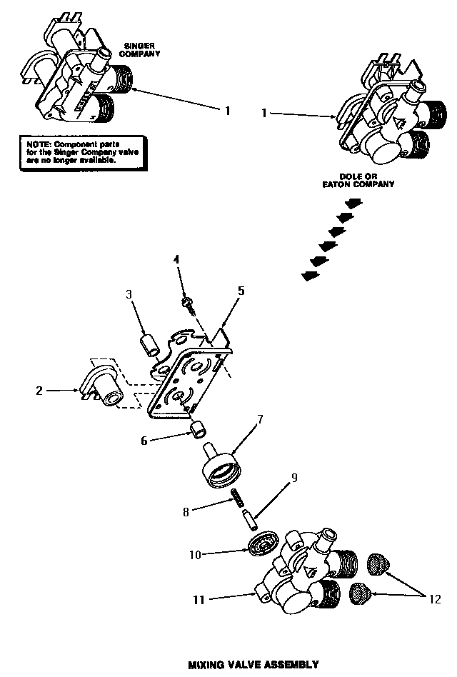 MIXING VALVE ASSEMBLY (HA3000) (HA3001) (HA4000) (HA4001) (HA4010) (HA4011) (HA4210) (HA4211) (HA4290) (HA4291) (HA4500) (HA4501) (HA4510) (HA4511) (HA4520) (HA4521) (HA4590) (HA4591) (HA5000) (HA5001) (HA5590) (HA5591) (HA6000) (HA6001)