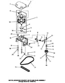 Motor, mounting bracket, belts & idler assembly (ha3000) (ha3001) (ha4000) (ha4001) (ha4010) (ha4011) (ha4210) (ha4211) (ha4290) (ha4291) (ha4500) (ha4501) (ha4510) (ha4511) (ha4520) (ha4521) (ha4590) (ha4591) (ha5000) (ha5001) (ha5590) (ha5591) (ha6000)