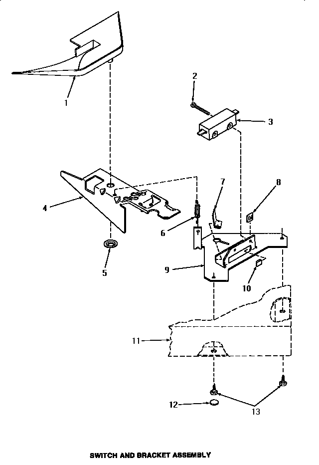 SWITCH & BRACKET ASSEMBLY