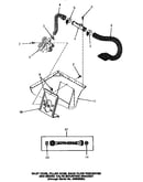 Inlet hose, filler hose, back flow preventer & bracket