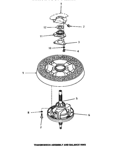 Transmission assembly & balance ring
