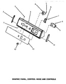Graphic panel, control hood & controls