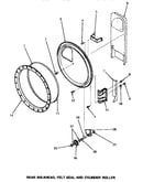Rear bulkhead, felt seal & cylinder roller
