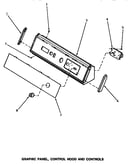 Graphic panel, control hood & controls