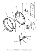 Rear bulkhead, felt seal & cylinder roller