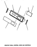 Graphic panel, control hood & controls