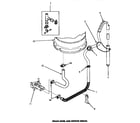 Speed Queen AWM393L drain hose & siphon break (awm392l) (awm392w) (awm393l) (awm393w) diagram