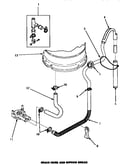 Drain hose & siphon break (awm492) (awm493) (awm592) (awm593l) (awm593w)