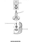 Agitator & drive bell