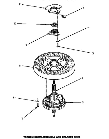 Transmission assembly & balance ring