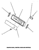 Graphic panel, control hood & controls