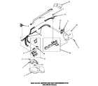 Speed Queen AGM199 gas valve, igniter & gas conversion kits diagram