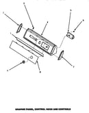 Graphic panel, control hood & controls (aem377) (aem397) (aem407l) (aem407w) (aem427w)
