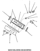 Graphic panel, control hood & controls (aem477w) (aem497l) (aem497w)