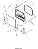 Loading door (aem677w) (aem697l) (aem697w)
