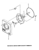 Door switch, heating element & safety thermostat