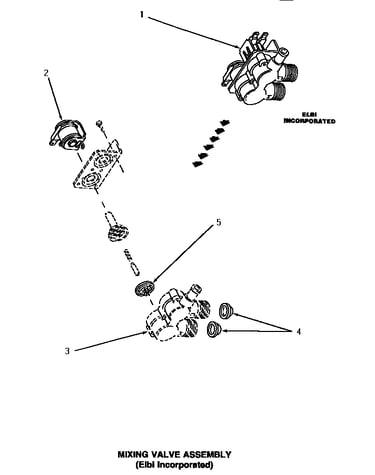Mixing valve assembly