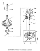 33227 transmission assembly components