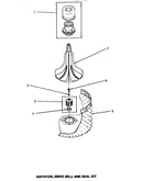 Agitator, drive bell & seal kit