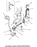 Pump assembly, bracket, hoses & siphon break kit