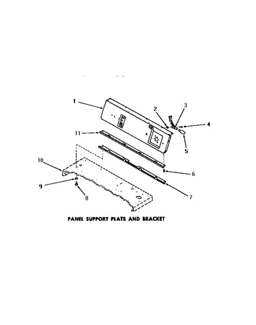 Panel support plate & bracket