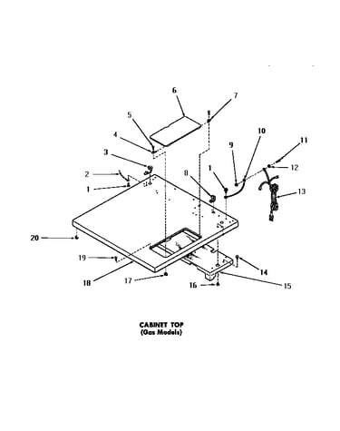 Cabinet top