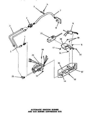 Automatic ignition burner & gas burner conversion kits