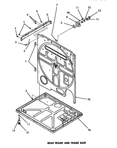 Rear frame & frame base
